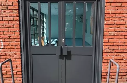 steel personnel doors